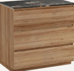 Balmani Lucida badkamermeubel met Stretto wastafelblad voor waskom(men)