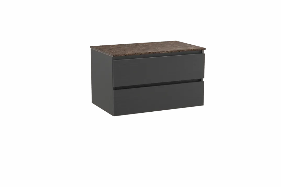Balmani Lucida badkamermeubel met Stretto wastafelblad voor waskom(men)
