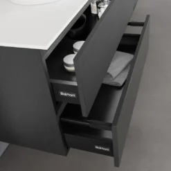 Balmani Lucida badkamermeubel met Stretto wastafelblad voor waskom(men)