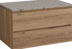 Balmani Lucida badkamermeubel met Stretto wastafelblad voor waskom(men)