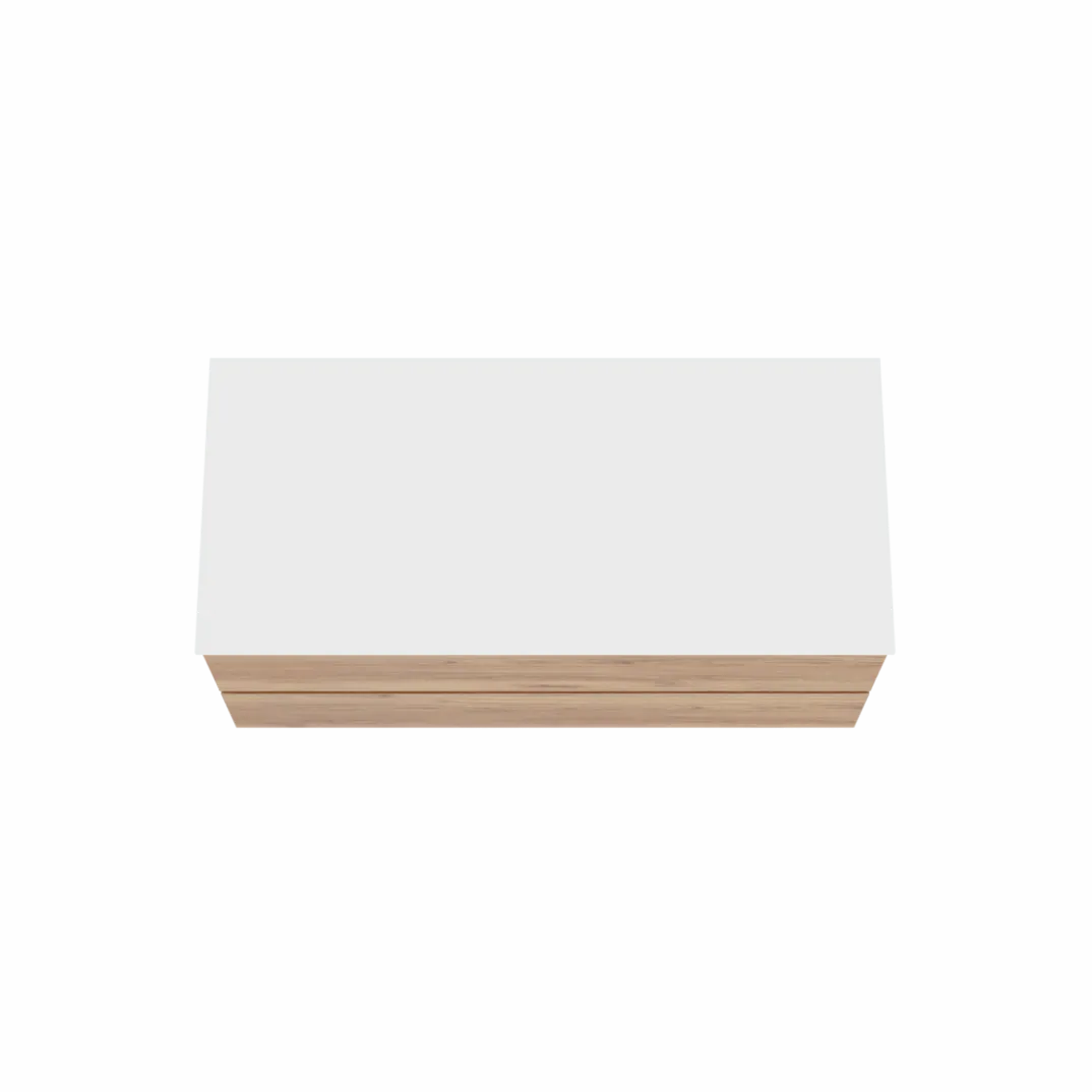 Balmani Lucida badkamermeubel met Stretto wastafelblad voor waskom(men)