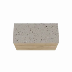 Balmani Lucida badkamermeubel met Stretto wastafelblad voor waskom(men)