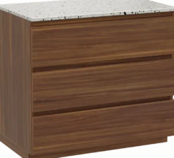 Balmani Lucida badkamermeubel met Stretto wastafelblad voor waskom(men)