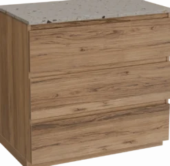 Balmani Lucida badkamermeubel met Stretto wastafelblad voor waskom(men)