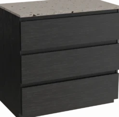 Balmani Lucida badkamermeubel met Stretto wastafelblad voor waskom(men)
