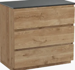 Balmani Lucida badkamermeubel met Stretto wastafelblad voor waskom(men)