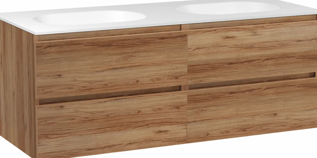 Balmani Lucida badkamermeubel met Tablo Oval wastafel