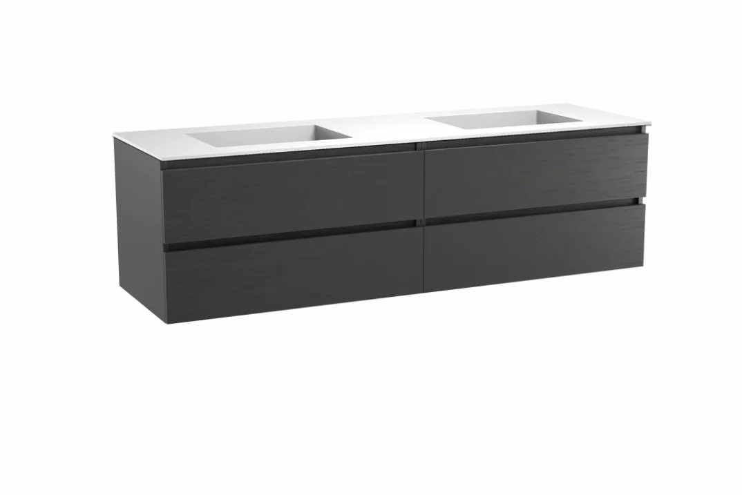 Balmani Lucida badkamermeubel met Tablo Stretto wastafel