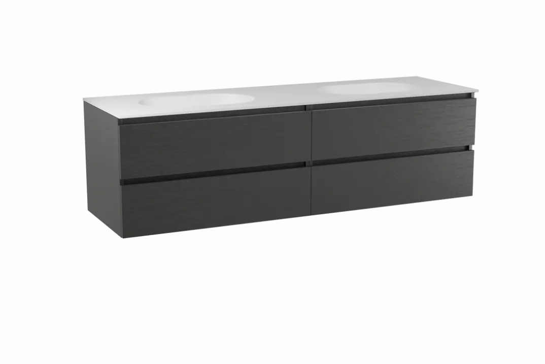 Balmani Lucida badkamermeubel met Tablo Oval wastafel