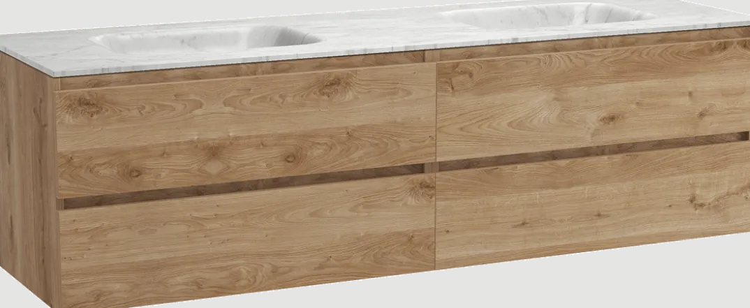 Balmani Lucida badkamermeubel met Tablo Arcato wastafel