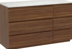 Balmani Lucida badkamermeubel met Stretto wastafelblad voor waskom(men)