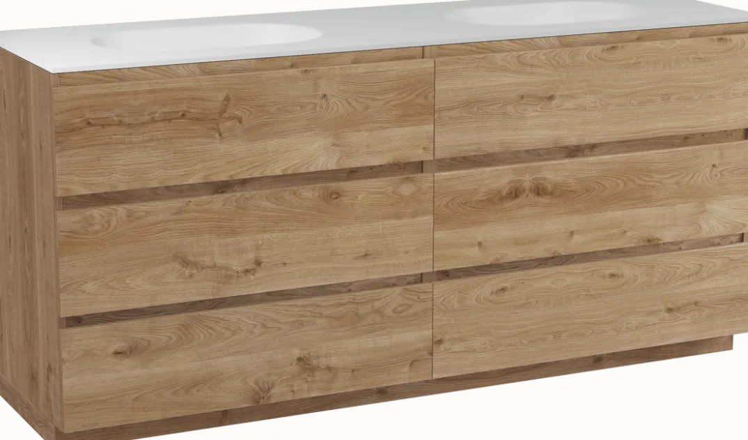 Balmani Lucida badkamermeubel met Tablo Oval wastafel