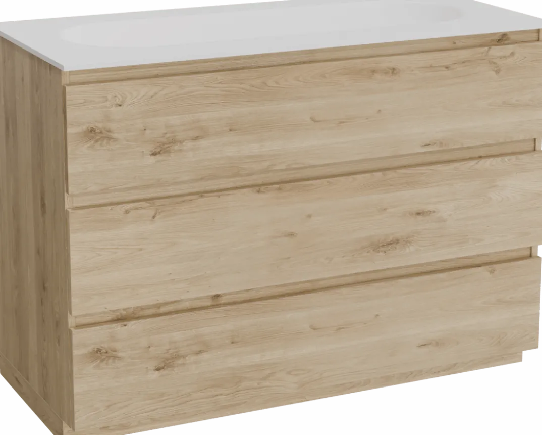 Balmani Lucida badkamermeubel met Tablo Oval wastafel