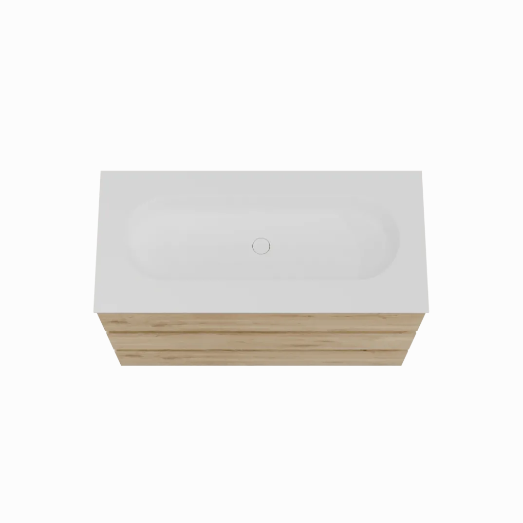 Balmani Lucida badkamermeubel met Tablo Oval wastafel