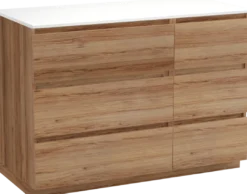 Balmani Lucida badkamermeubel met Stretto wastafelblad voor waskom(men)