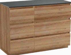 Balmani Lucida badkamermeubel met Stretto wastafelblad voor waskom(men)