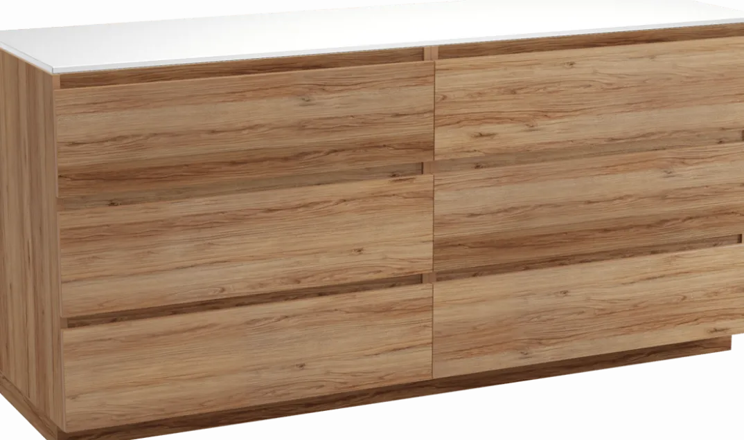 Balmani Lucida badkamermeubel met Stretto wastafelblad voor waskom(men)