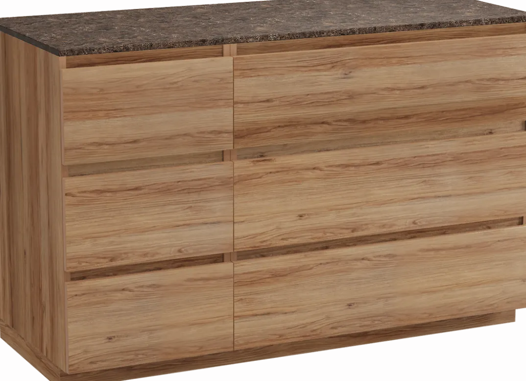 Balmani Lucida badkamermeubel met Stretto wastafelblad voor waskom(men)