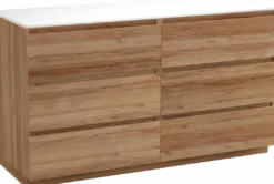 Balmani Lucida badkamermeubel met Stretto wastafelblad voor waskom(men)