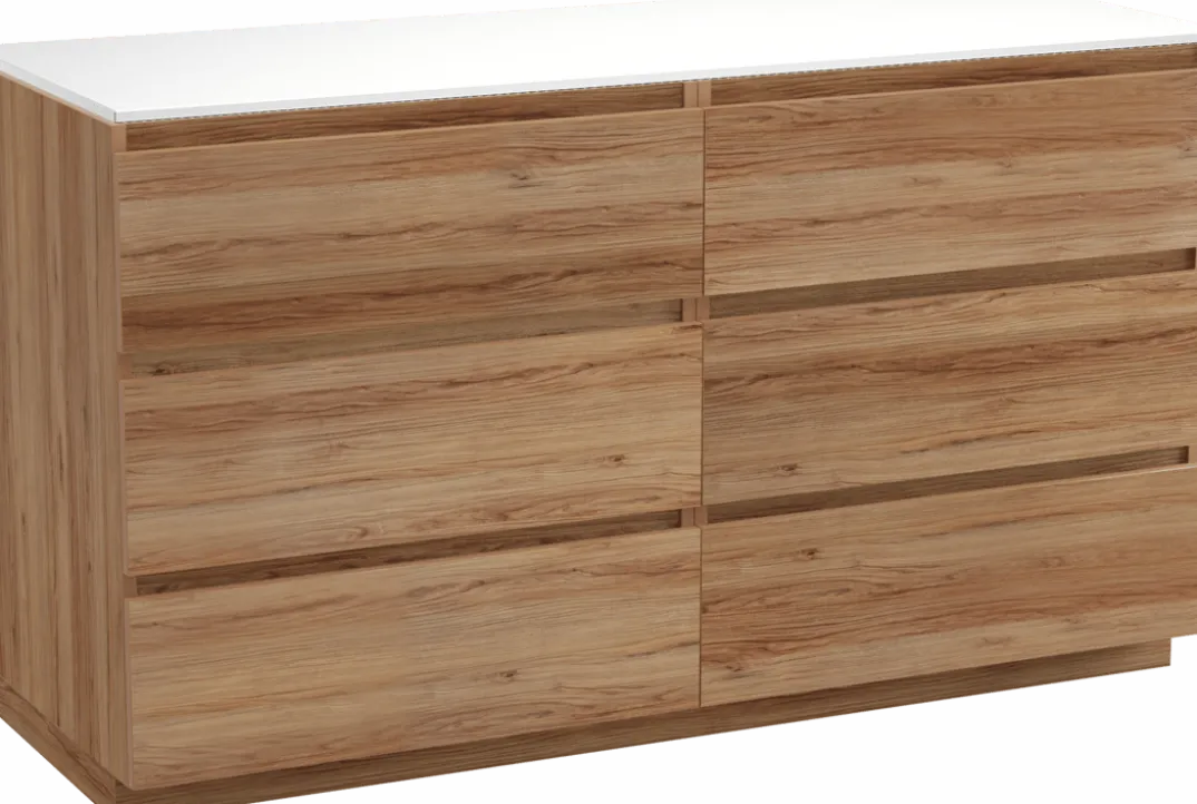 Balmani Lucida badkamermeubel met Stretto wastafelblad voor waskom(men)