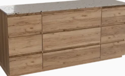 Balmani Lucida badkamermeubel met Stretto wastafelblad voor waskom(men)
