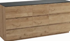 Balmani Lucida badkamermeubel met Stretto wastafelblad voor waskom(men)