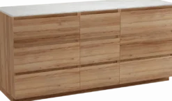 Balmani Lucida badkamermeubel met Stretto wastafelblad voor waskom(men)