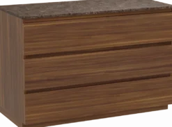 Balmani Lucida badkamermeubel met Stretto wastafelblad voor waskom(men)