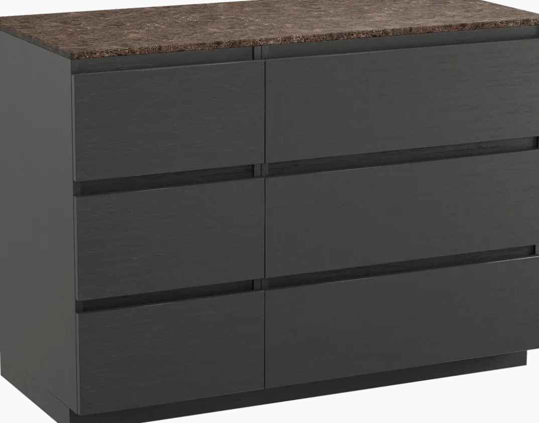 Balmani Lucida badkamermeubel met Stretto wastafelblad voor waskom(men)