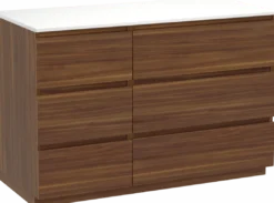 Balmani Lucida badkamermeubel met Stretto wastafelblad voor waskom(men)