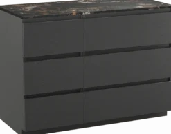 Balmani Lucida badkamermeubel met Stretto wastafelblad voor waskom(men)