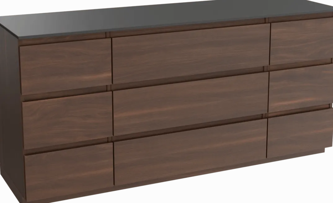 Balmani Lucida badkamermeubel met Stretto wastafelblad voor waskom(men)