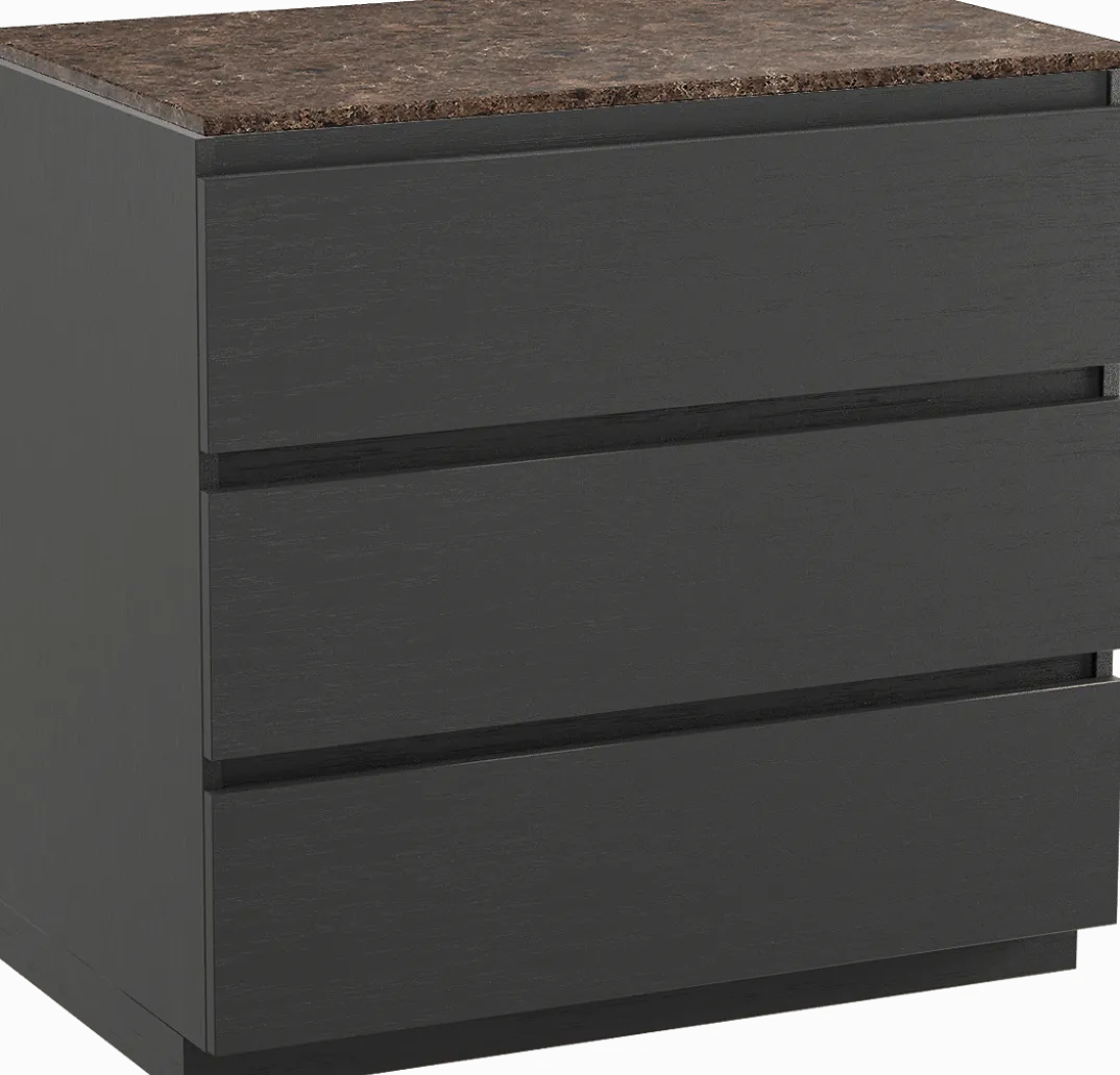 Balmani Lucida badkamermeubel met Stretto wastafelblad voor waskom(men)