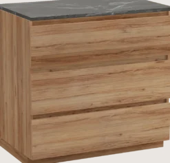 Balmani Lucida badkamermeubel met Stretto wastafelblad voor waskom(men)