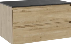 Balmani Mitra badkamermeubel met Stretto wastafelblad voor waskom(men)
