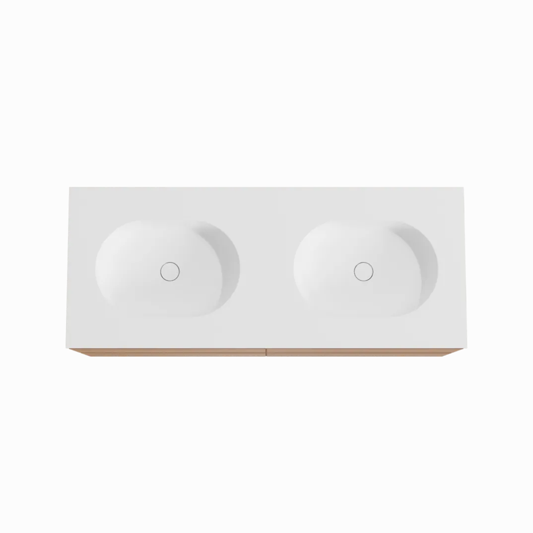 Balmani Mitra badkamermeubel met Tablo Oval wastafel