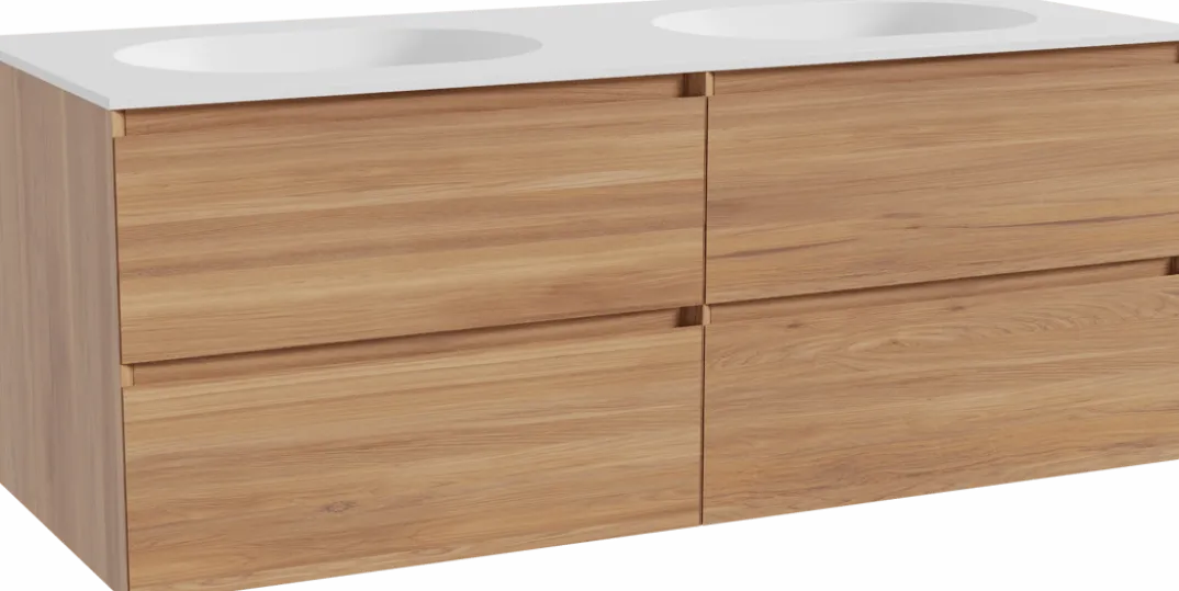 Balmani Mitra badkamermeubel met Tablo Oval wastafel
