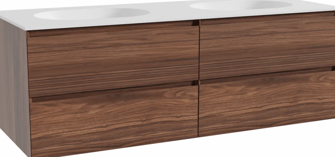 Balmani Mitra badkamermeubel met Tablo Oval wastafel