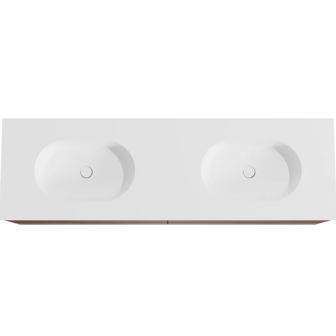 Balmani Mitra badkamermeubel met Tablo Oval wastafel