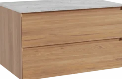 Balmani Mitra badkamermeubel met Stretto wastafelblad voor waskom(men)