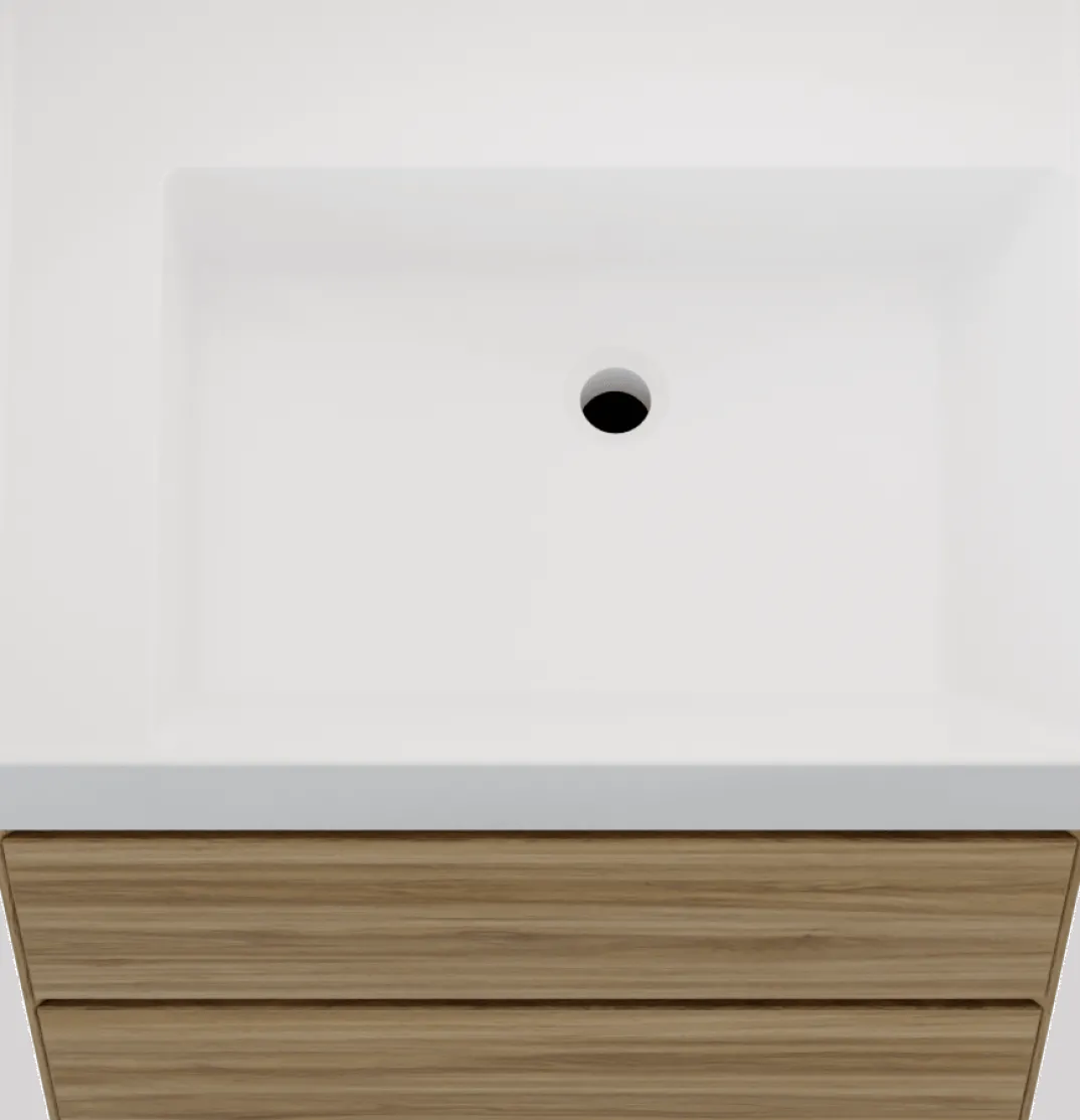 Balmani Mitra Compact badkamermeubel met Argila wastafel