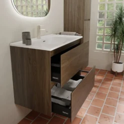 Balmani Mitra Compact badkamermeubel met Nostra wastafel