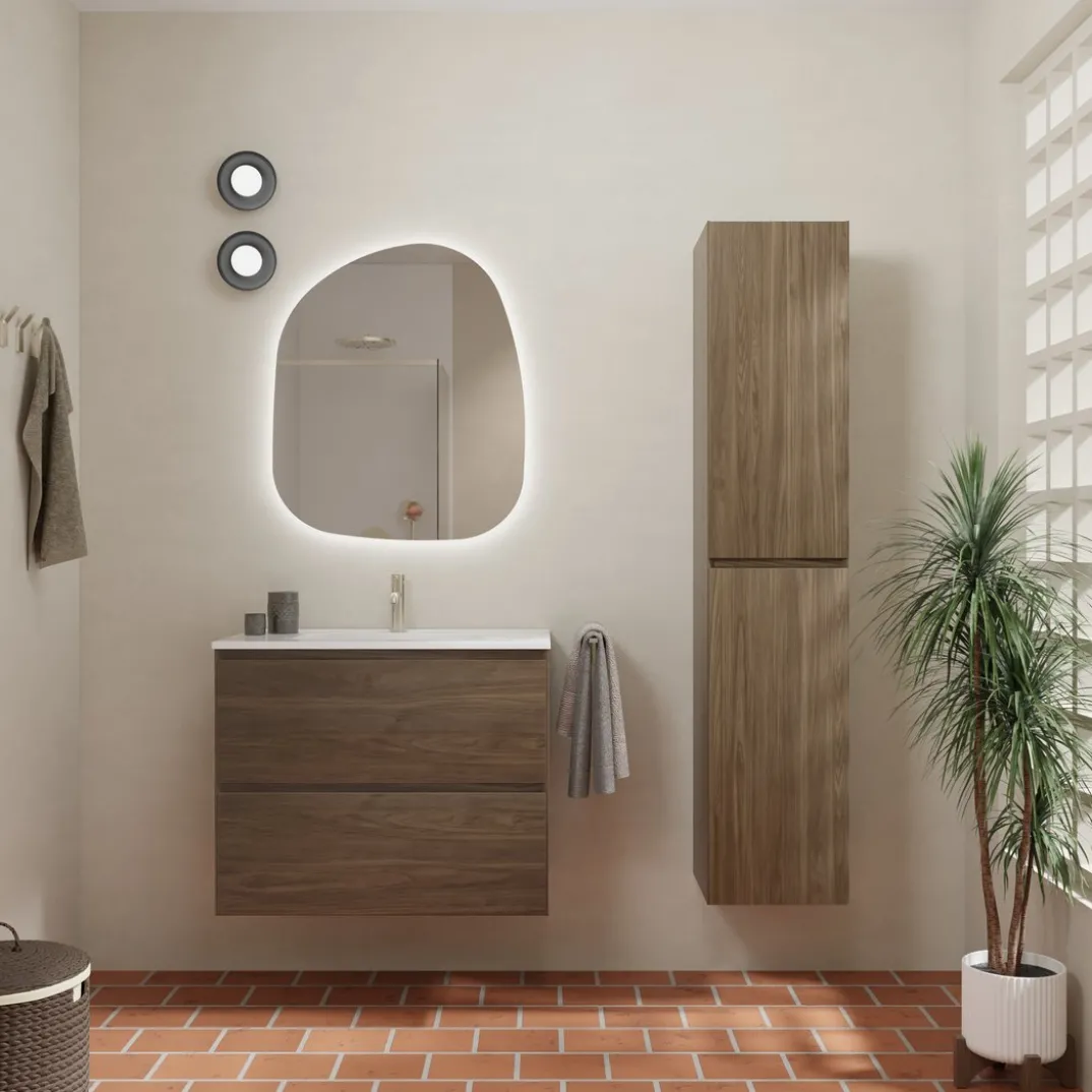 Balmani Mitra Compact badkamermeubel met Nostra wastafel