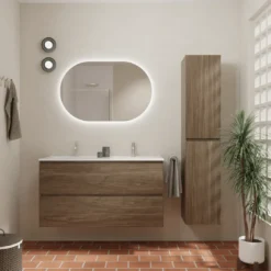 Balmani Mitra Compact badkamermeubel met Nostra wastafel