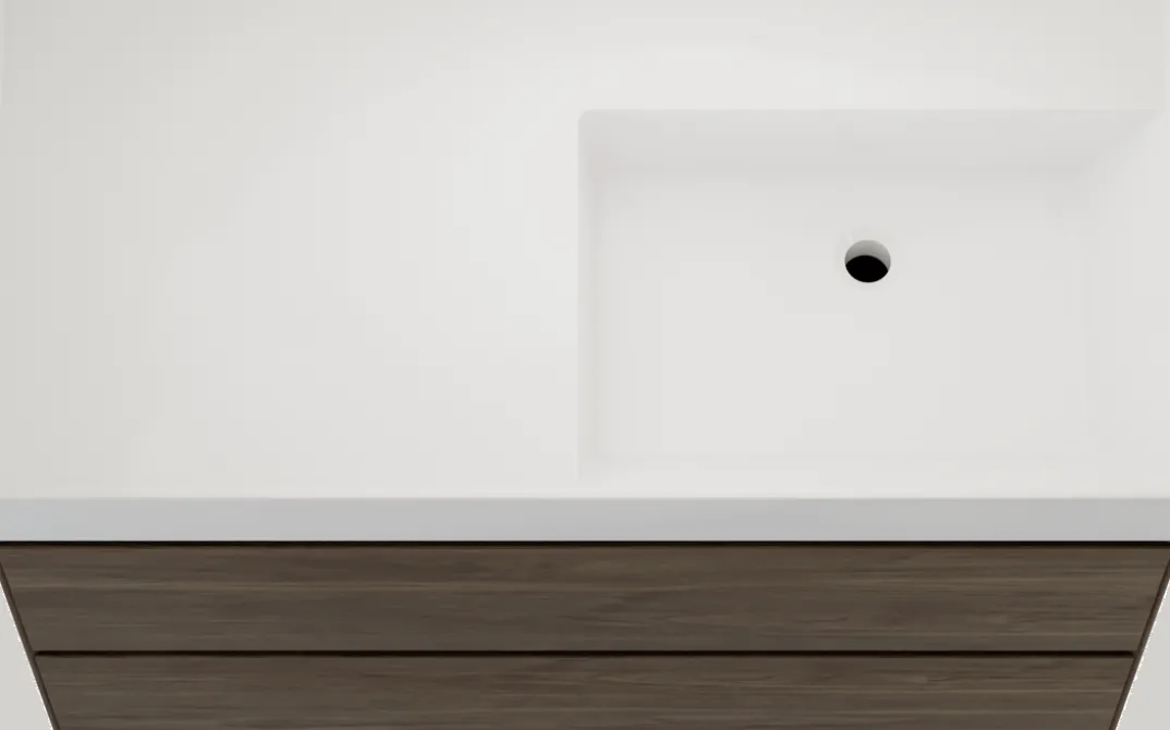 Balmani Mitra Compact badkamermeubel met Argila wastafel