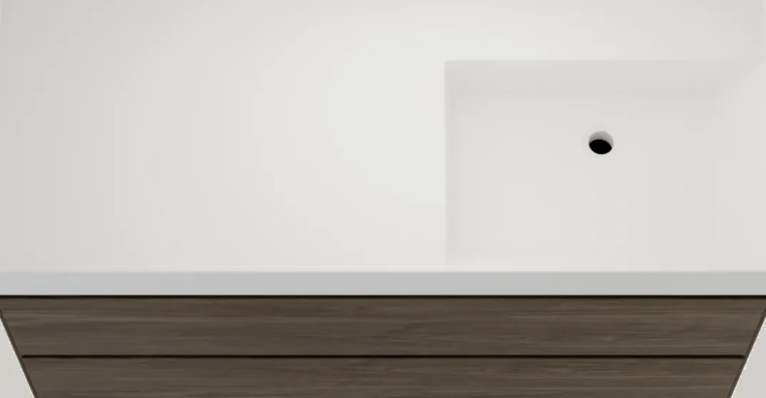 Balmani Mitra Compact badkamermeubel met Argila wastafel