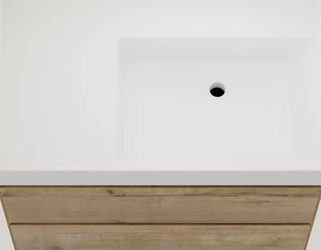 Balmani Mitra Compact badkamermeubel met Argila wastafel