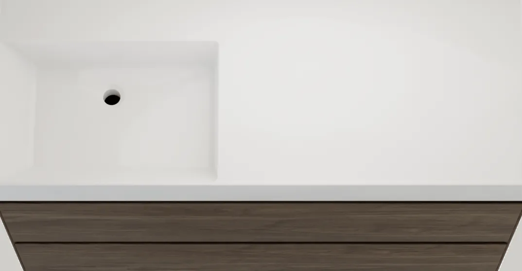 Balmani Mitra Compact badkamermeubel met Argila wastafel