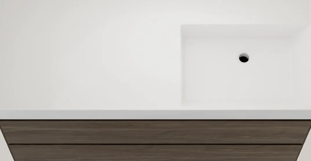 Balmani Mitra Compact badkamermeubel met Argila wastafel