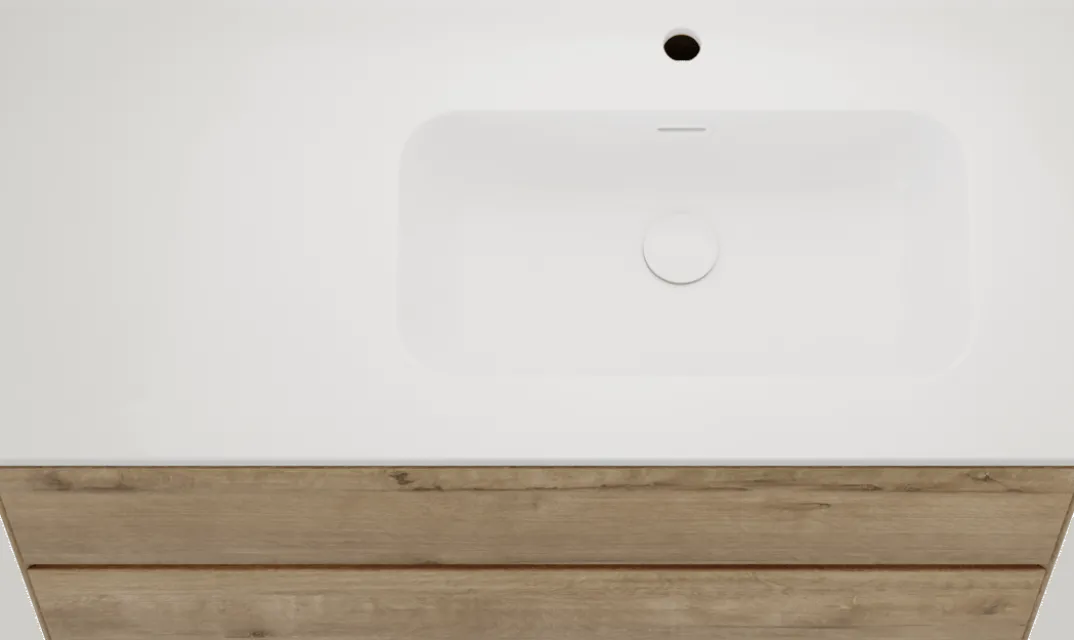 Balmani Mitra Compact badkamermeubel met Nostra wastafel